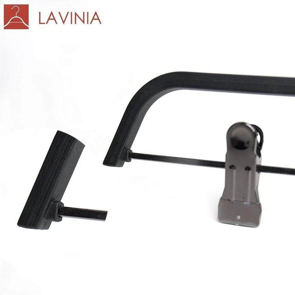 plastic black hangers plastic dress hangers(001)